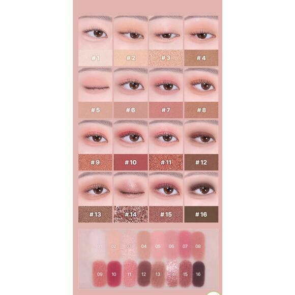 WakeMake x Squid Game 2 Collab Bloody Game Blurring Eye Palette - Picture 7 of 7